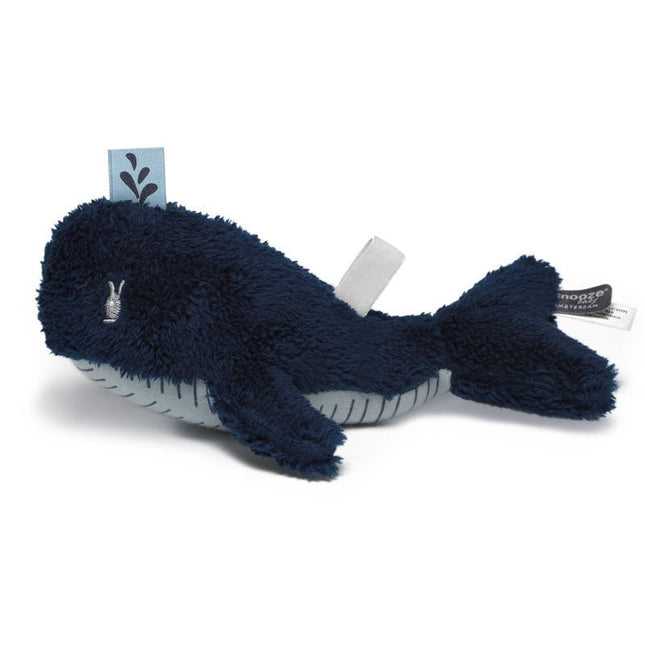 Snoozebaby Knuffeldoekje Wally Whale Midnight Blue - Snoozebaby - Babywinkel - 8717755883605