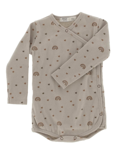 Snoozebaby Romper Milky Rust Rainbow - Snoozebaby - Babywinkel - 8719743857100