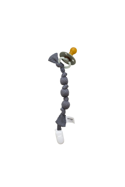 Snoozebaby Speenkoord Storm Grey - Snoozebaby - Babywinkel - 8719743857537