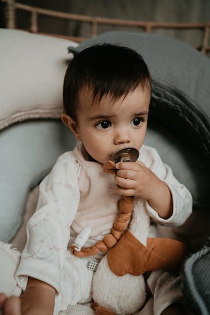 Snoozebaby Speenkoord Toffee - Snoozebaby - Babywinkel - 8719743857544