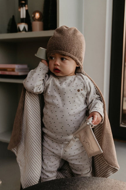 Snoozebaby Wikkeldeken Baby Trendy Wrapping Warm Brown 90x110cm - Snoozebaby - Babywinkel - 8719743856905