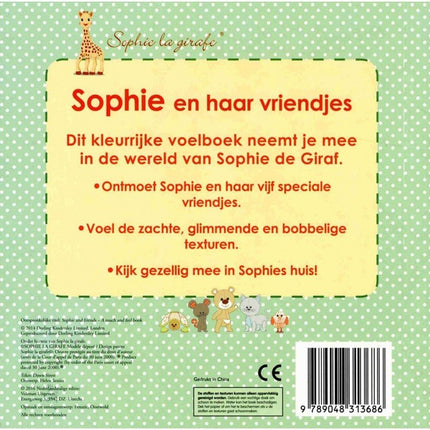 Sophie de Giraf Baby Boekje Voelboekje: Sophie En Haar Vriendjes - Sophie de Giraf - Babywinkel - 9789048313686