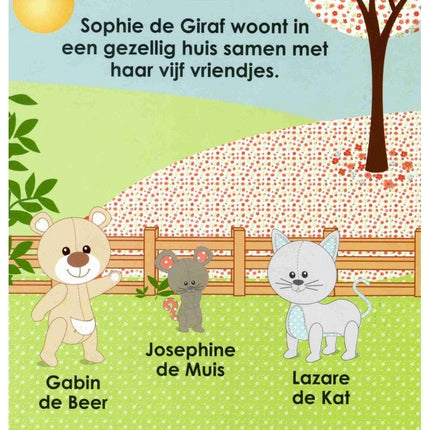 Sophie de Giraf Baby Boekje Voelboekje: Sophie En Haar Vriendjes - Sophie de Giraf - Babywinkel - 9789048313686