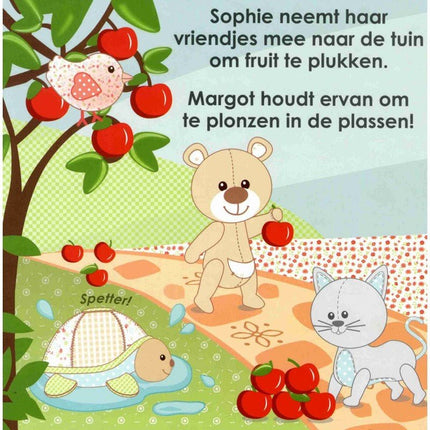 Sophie de Giraf Baby Boekje Voelboekje: Sophie En Haar Vriendjes - Sophie de Giraf - Babywinkel - 9789048313686