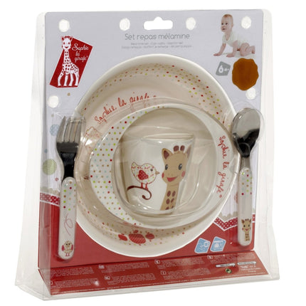Sophie de Giraf Bestekset Maaltijdset 6+ mnd - Sophie de Giraf - Babywinkel - 3056564600061