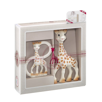 Sophie de Giraf Bijtring Geboorteset Bijtringen - Sophie de Giraf - Babywinkel - 3056560000018