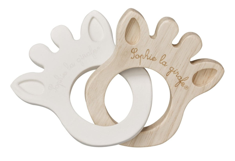 Sophie de Giraf Bijtring So'Pure Van Rubber/Hout - Sophie de Giraf - Babywinkel - 3056562202007