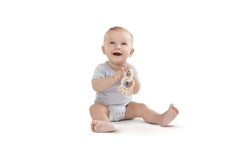 Sophie de Giraf Bijtring So'Pure Van Rubber/Hout - Sophie de Giraf - Babywinkel - 3056562202007