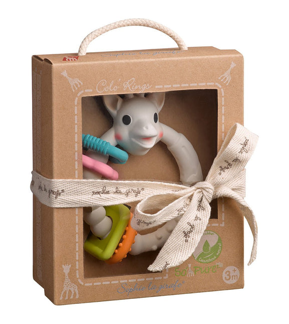 Sophie de Giraf Bijtspeeltje So'Pure Colo'Rings - Sophie de Giraf - Babywinkel - 3056562201208