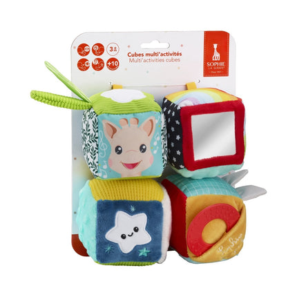 Sophie de Giraf Blokkenset Activiteiten Kubussen koop je bij Babywinkel