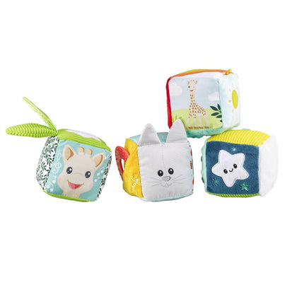 Sophie de Giraf Blokkenset Activiteiten Kubussen koop je bij Babywinkel