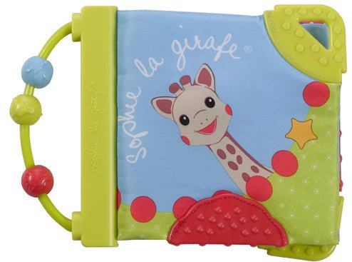 Sophie de Giraf Geschenkdoosje Ontdekboekje + Rammelaar Met Handvat koop je bij Babywinkel