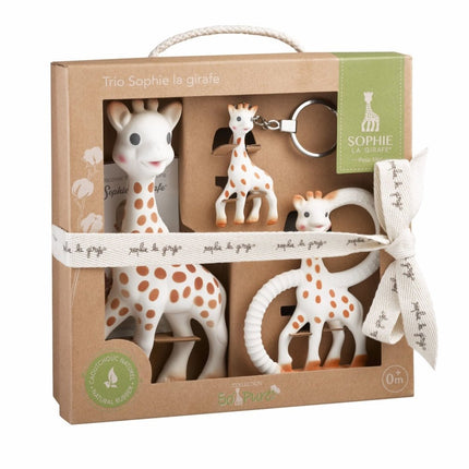 Sophie de Giraf Geschenkdoosje Set Giraffe 3 delig - Sophie de Giraf - Babywinkel - 3056562201147