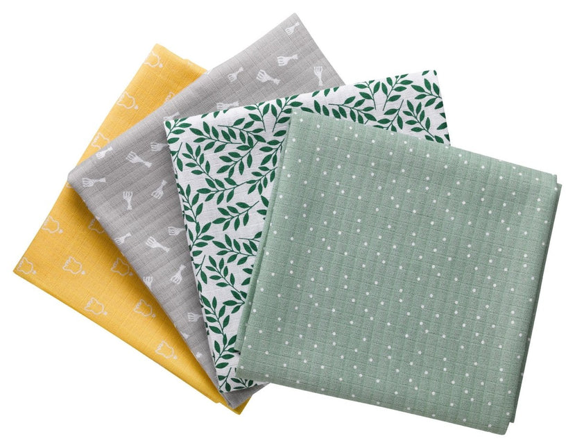 Sophie de Giraf Hydrofiele Doek 4St 70cm - Sophie de Giraf - Babywinkel - 3056568508004