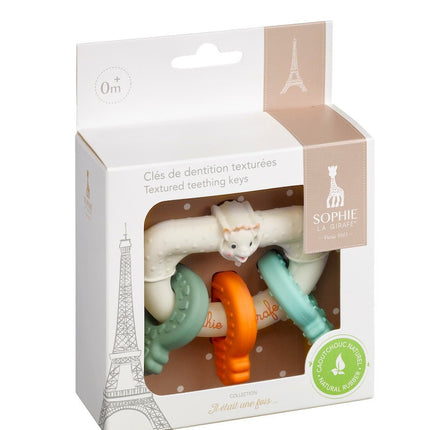 Sophie de giraf Sleutel Bijtring in witte geschenkdoosje - Babywinkel - 3056560103191
