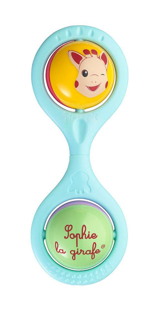 Sophie de giraf Twist rattle blauw in beige geschenkdoosje - Babywinkel - 3056561101837