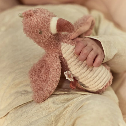 <tc>Little Dutch</tc> Giocattolo da stringere Flamingo Safari