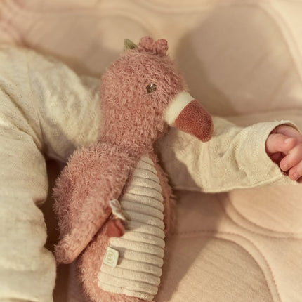 <tc>Little Dutch</tc> Giocattolo da stringere Flamingo Safari