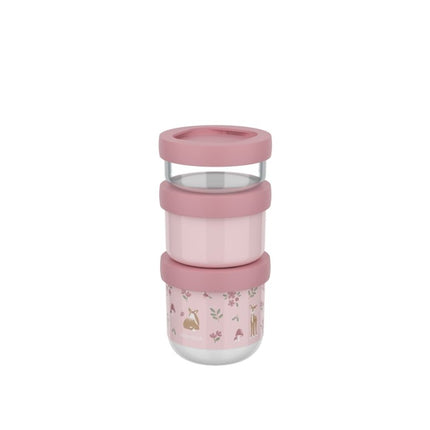 Stapelbare snackbox Mepal Mio 3 - delig - Fairy Garden - Babywinkel - 8720294049555