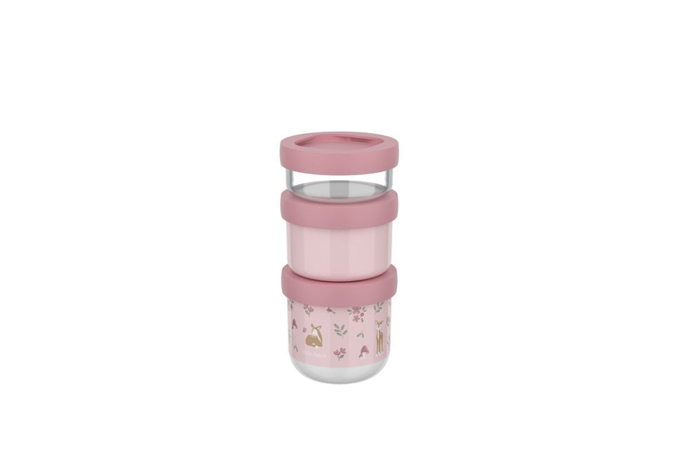Stapelbare snackbox Mepal Mio 3 - delig - Fairy Garden - Babywinkel - 8720294049555