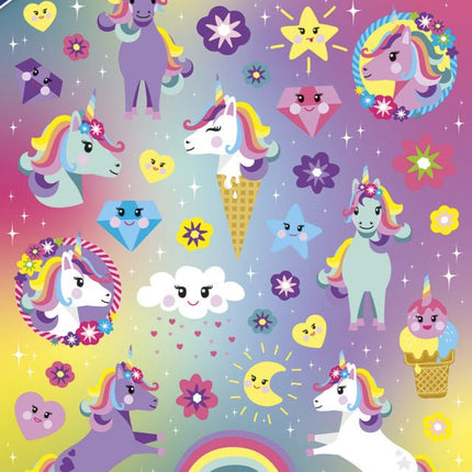 Stickers Grote Unicorn - Babywinkel - 8718819314721