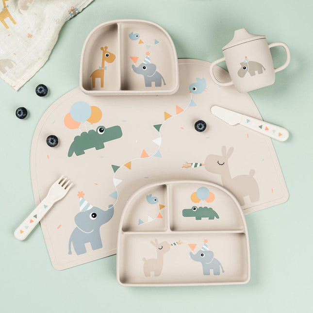 Stick&Stay Verdeel Bord Celebration Sand koop je bij Babywinkel