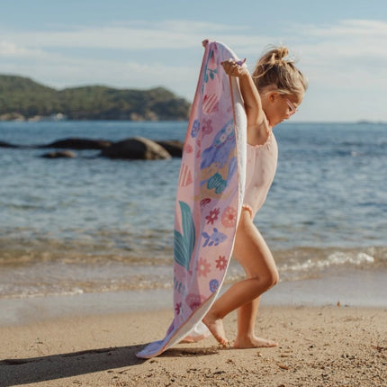 Strand handdoek Dreamy Mermaid Multicolour - One size koop je bij Babywinkel