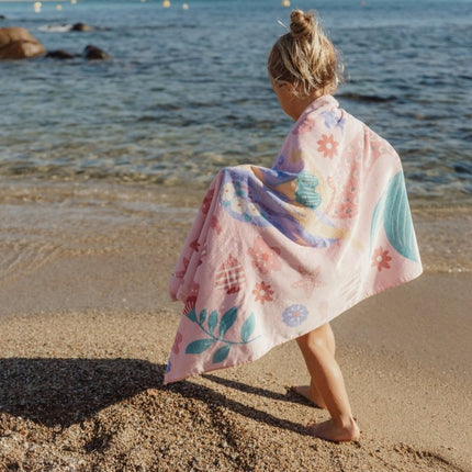 Strand handdoek Dreamy Mermaid Multicolour - One size koop je bij Babywinkel