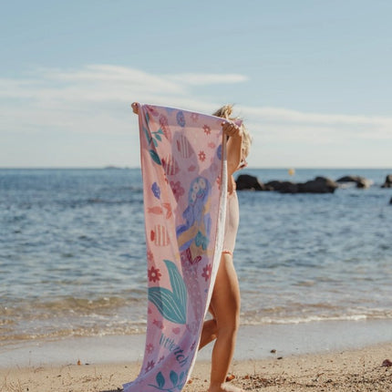 Strand handdoek Dreamy Mermaid Multicolour - One size koop je bij Babywinkel
