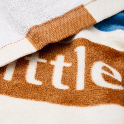 Strand handdoek Ocean world Brown Stripe koop je bij Babywinkel