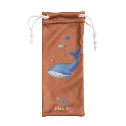 Little Dutch Baby Zonnebril Walvis Blauw