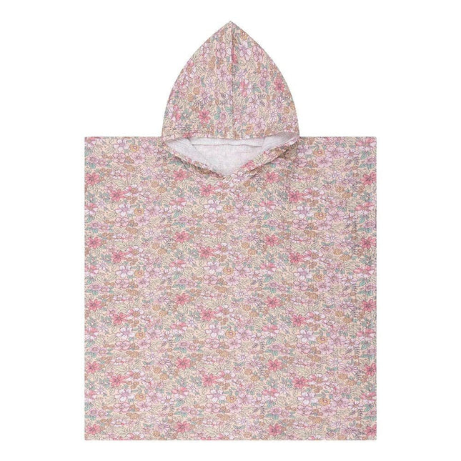 Swim Essentials Badponcho Bloemen 52cm - Swim Essentials - Babywinkel - 7432234079010