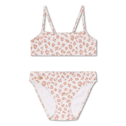 Swim Essentials Bikini Kind Beige Leopard - Babywinkel - 8721197412873