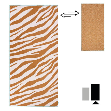 Swim Essentials Strandlaken Zebra Oranje 180X90Cm - Swim Essentials - Babywinkel - 7432234062081