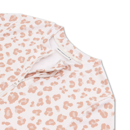 Swim Essentials Uv Zwempak Beige Leopard Rashguard - Babywinkel - 8721197412217