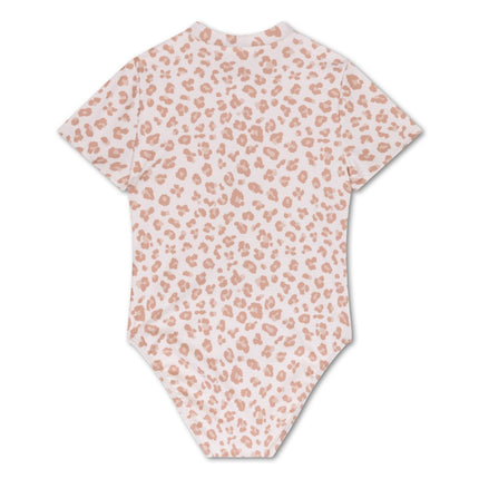 Swim Essentials Uv Zwempak Beige Leopard Rashguard - Babywinkel - 8721197412217