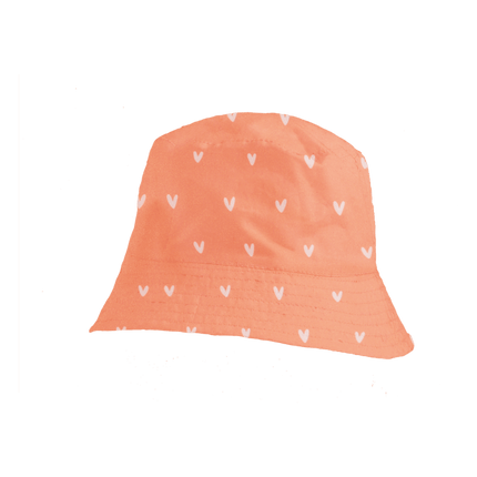 Swim Essentials Zonnehoedje Baby Hartjes Oranje koop je bij Babywinkel