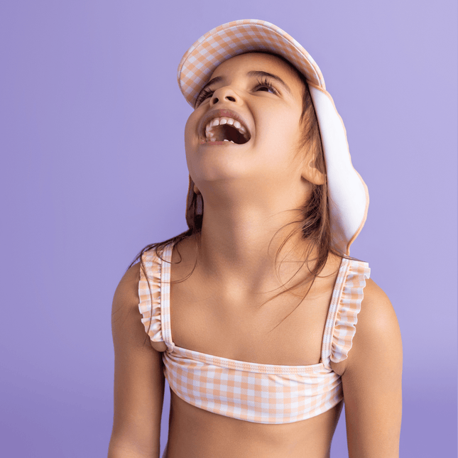 Swim Essentials Zonnehoedje Baby Uv Apricot Orange Neck Protection - Swim Essentials - Babywinkel - 7432234130117