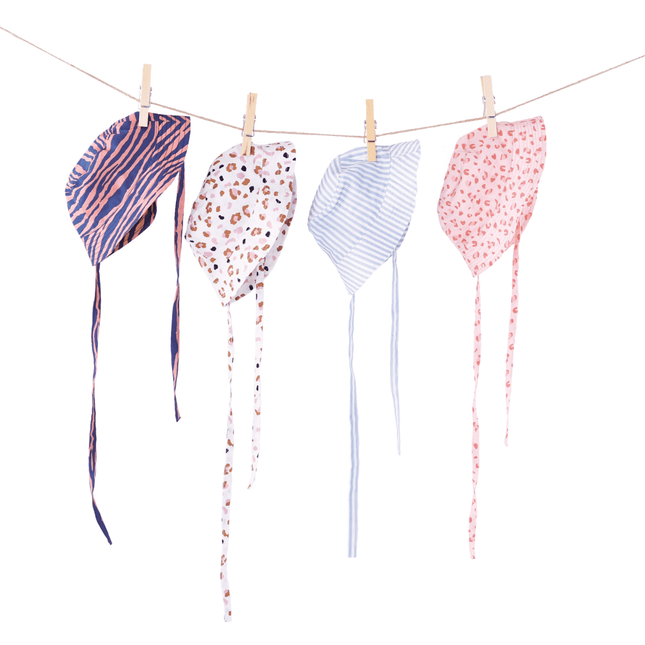 Swim Essentials Zonnehoedje Baby Zebrastrepen Blauw - Swim Essentials - Babywinkel - 7432233967905