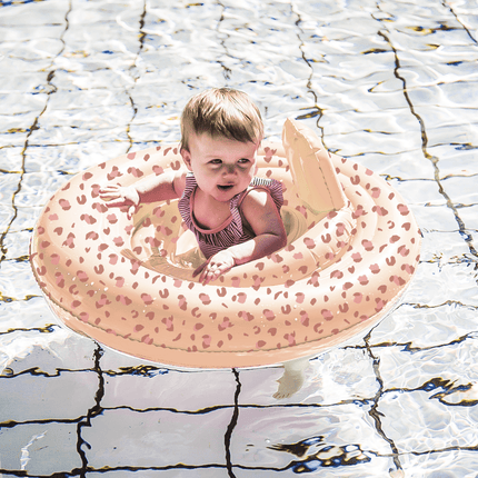 Swim Essentials Zwemband Baby Luipaard Print Roze 0 - 1 Jaar - Swim Essentials - Babywinkel - 7432233949963