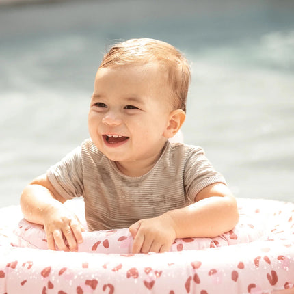 Swim Essentials Zwemband Baby Luipaard Print Roze 0 - 1 Jaar koop je bij Babywinkel
