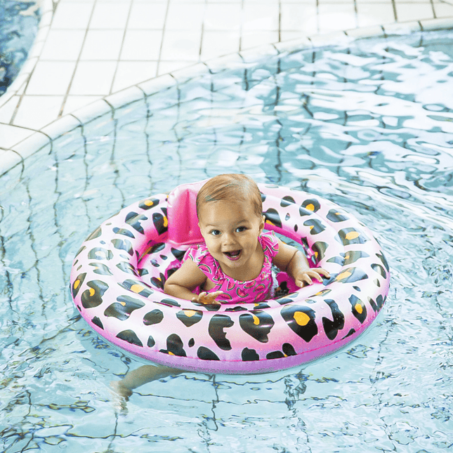 Swim Essentials Zwemband Baby Panterprint Rose Goud 69Cm - Swim Essentials - Babywinkel - 7432233945941
