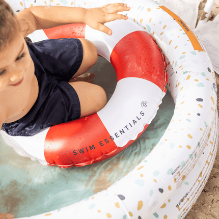 Swim Essentials Zwemband Kind Lifeguard Rood Wit 55Cm - Swim Essentials - Babywinkel - 7432233952987