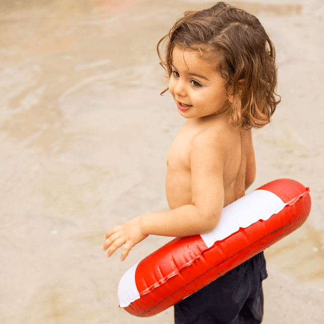 Swim Essentials Zwemband Kind Lifeguard Rood Wit 55Cm - Swim Essentials - Babywinkel - 7432233952987