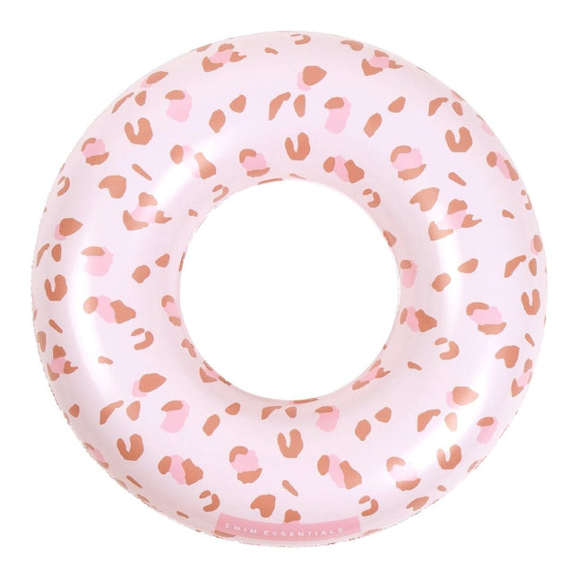 Swim Essentials Zwemband Kind Old Pink Luipaard Print 55Cm - Swim Essentials - Babywinkel - 7432234056004