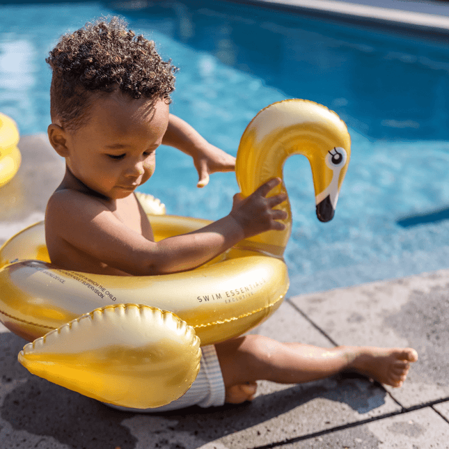 Swim Essentials Zwemband Kind Zwaan Goud 43Cm - Swim Essentials - Babywinkel - 7432233927992