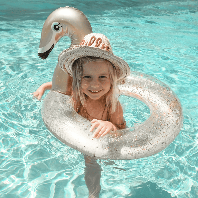 Swim Essentials Zwemband Kind Zwaan Goud Met Glitter 57Cm - Swim Essentials - Babywinkel - 7432233939940