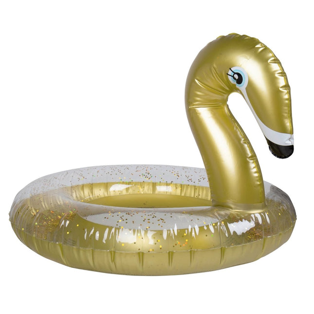 Swim Essentials Zwemband Kind Zwaan Goud Met Glitter 57Cm - Swim Essentials - Babywinkel - 7432233939940