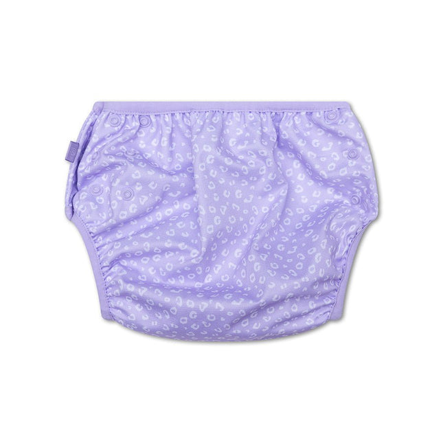 Swim Essentials Zwemluier Wasbaar Lila Leopard - Swim Essentials - Babywinkel - 7432234242209