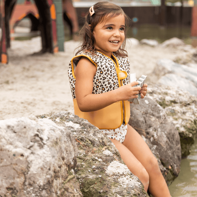 Swim Essentials Zwemvest Kind Luipaard Print 3 - 6 Jaar - Swim Essentials - Babywinkel - 7432233949987